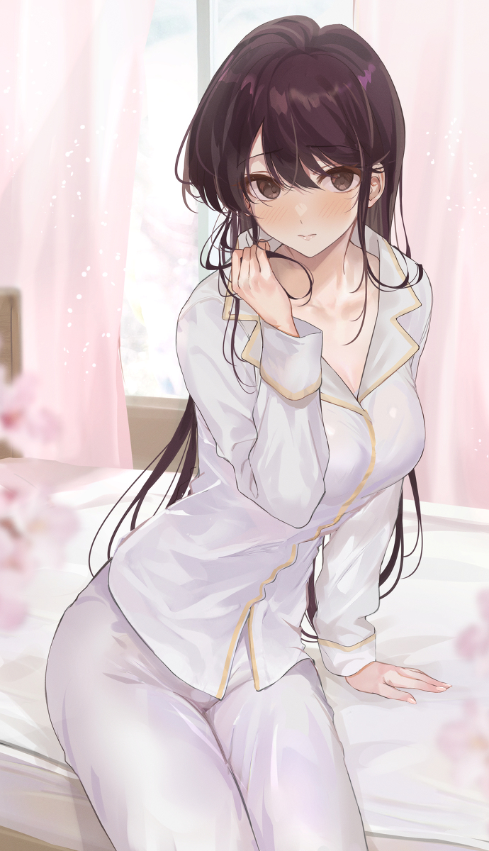 This is a pixiv picture whose title is 古見さん.