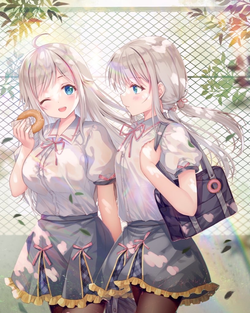 This is a pixiv picture whose title is 一緒に食べませんか？.