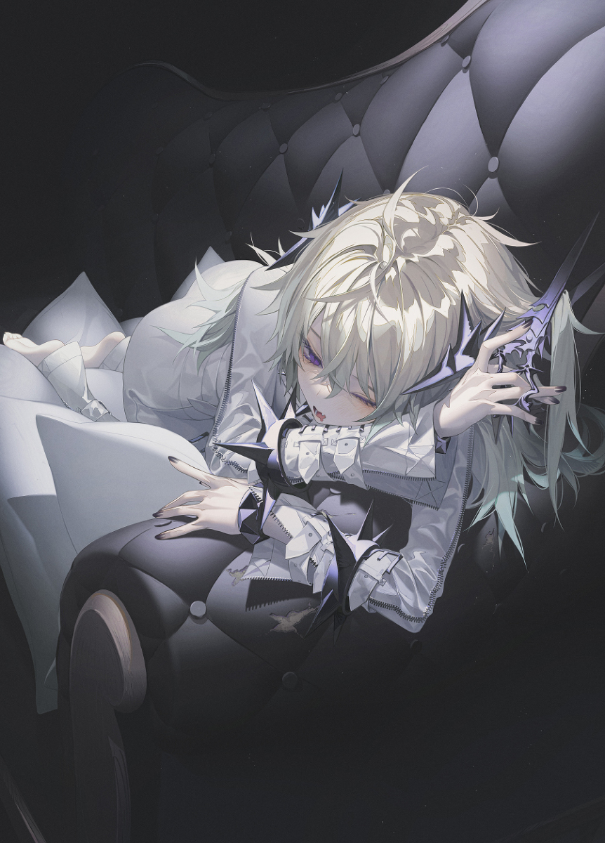 This is a pixiv picture whose title is Zzz.