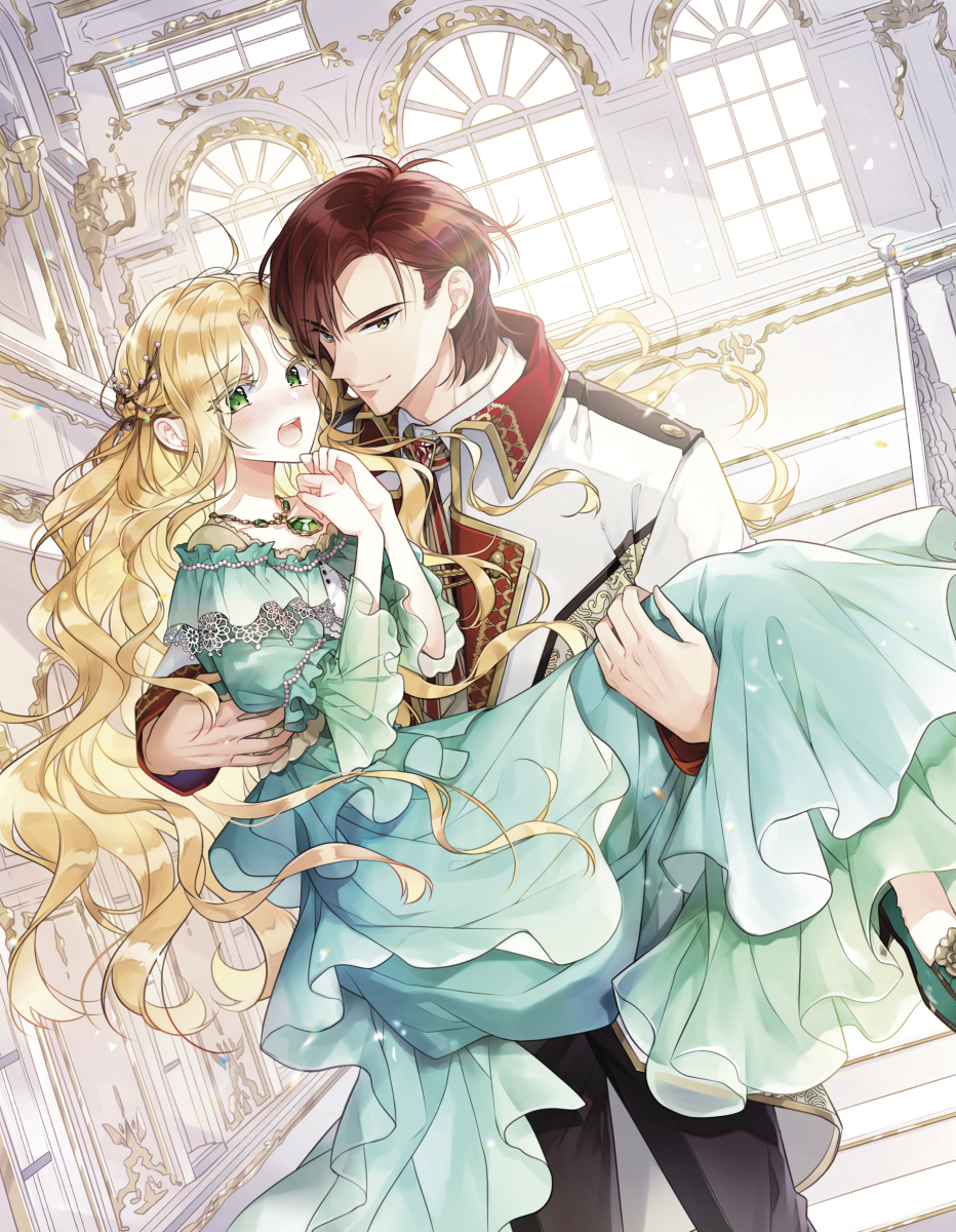 This is a pixiv picture whose title is 不遇な転生王女は難攻不落なカタブツ公爵様の花嫁になりました.