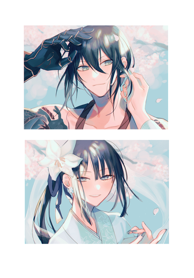 This is a pixiv picture whose title is 無題.