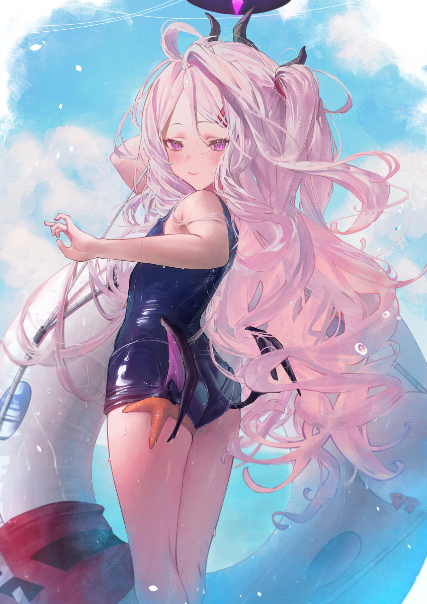 This is a pixiv picture whose title is Sorasaki Hina.