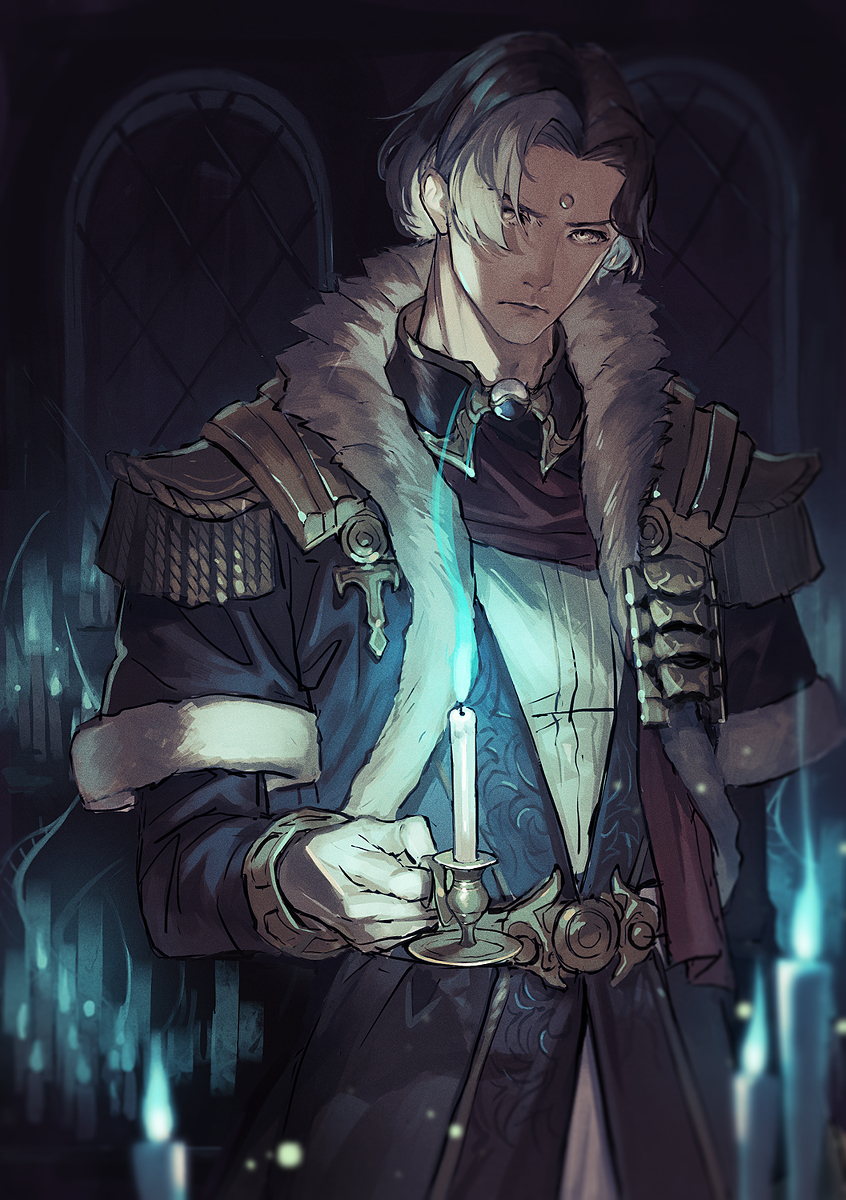 This is a pixiv picture whose title is アーモロートの灯.