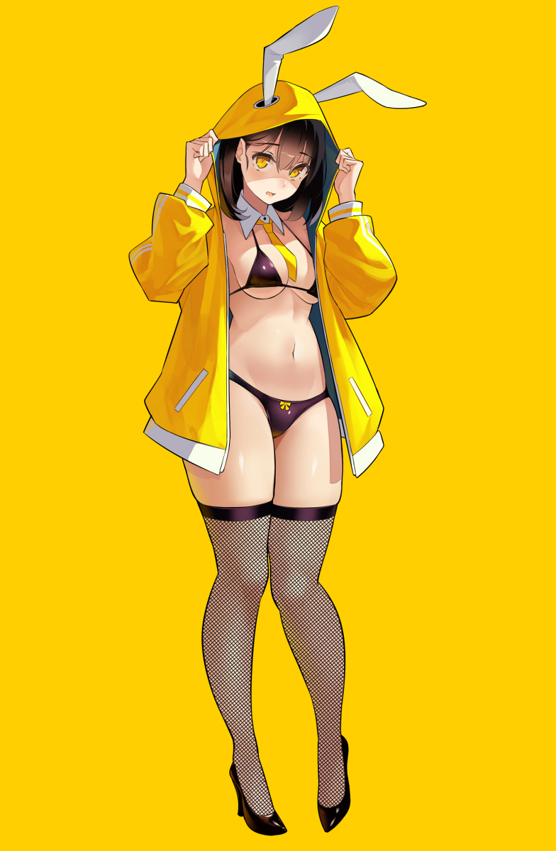 This is a pixiv picture whose title is バニーガール7.