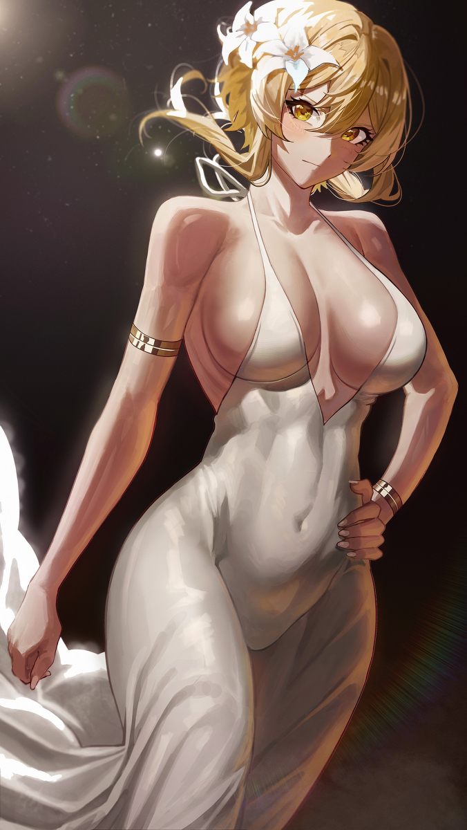 This is a pixiv picture whose title is 荧.