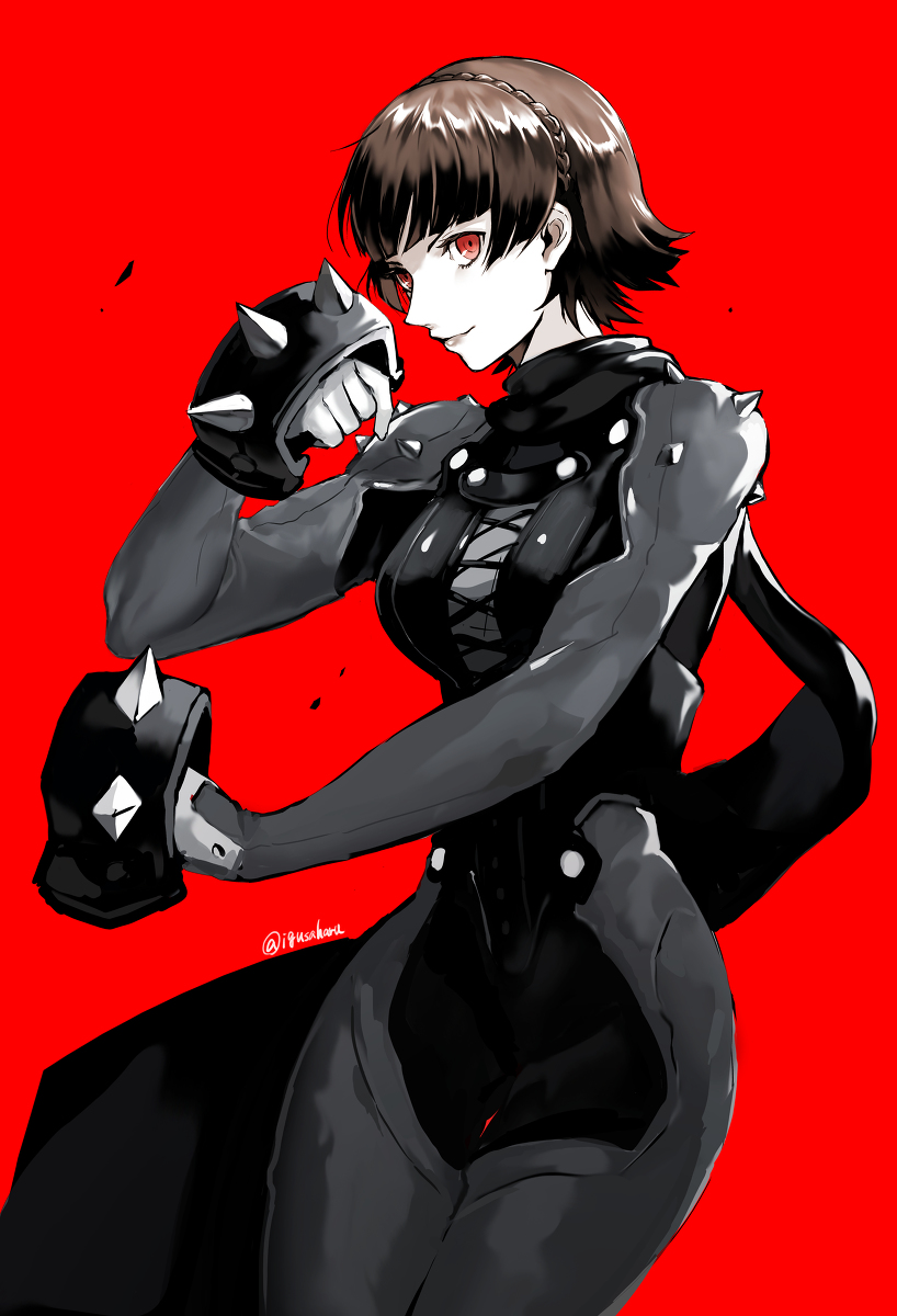 This is a pixiv picture whose title is ペルソナ１～5まとめ.