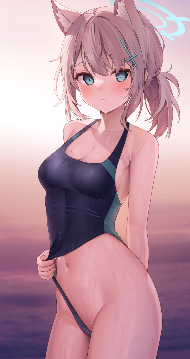 This is a pixiv picture whose title is シロコ.