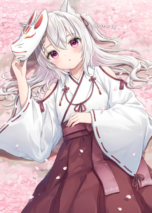 This is a pixiv picture whose title is 桜.