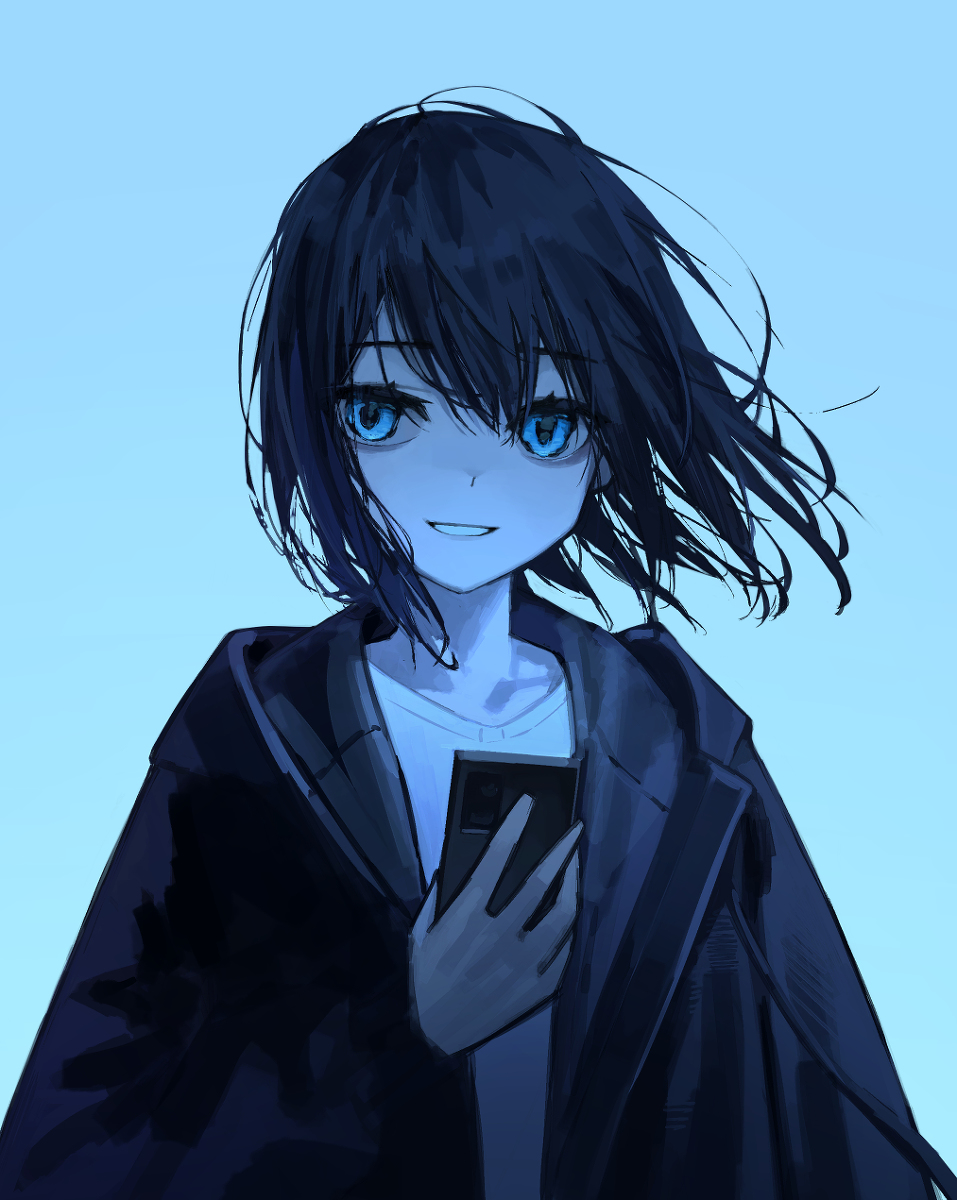 This is a pixiv picture whose title is 課題.