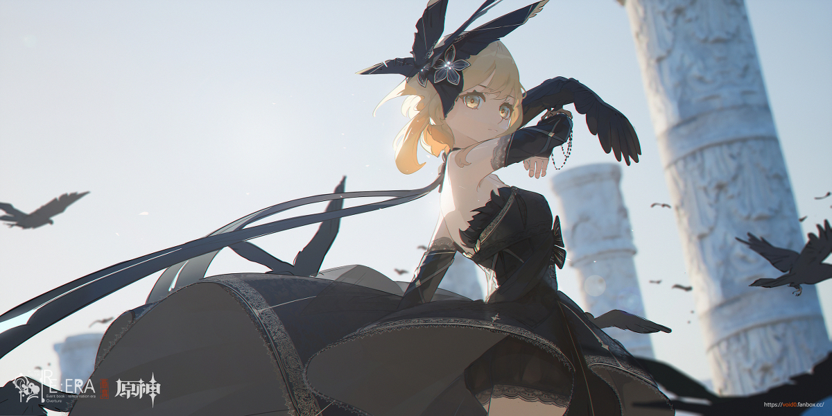 This is a pixiv picture whose title is 失われた深淵·蛍.