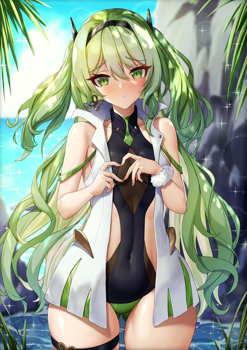 This is a pixiv picture whose title is 「～恋するメビウス～」.
