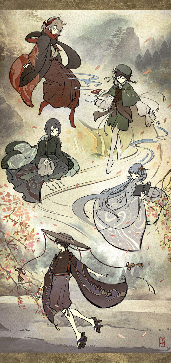 This is a pixiv picture whose title is 光華容彩祭.