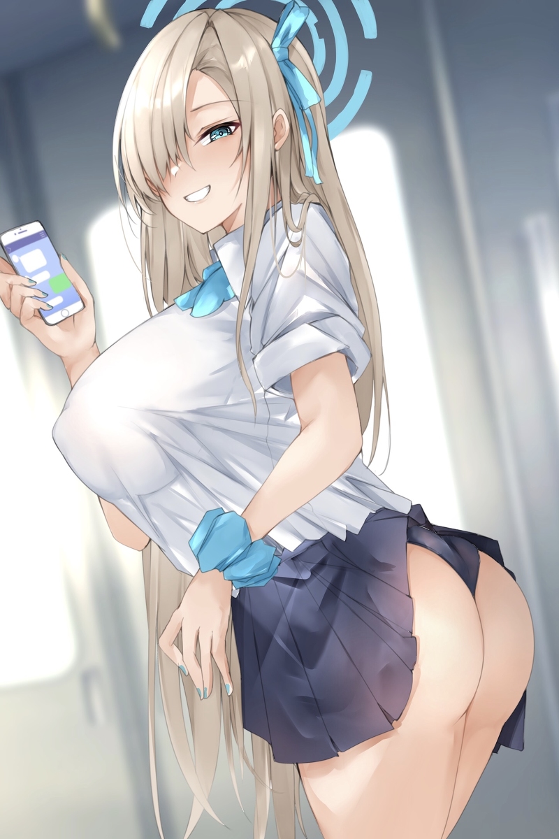 This is a pixiv picture whose title is アスナ.