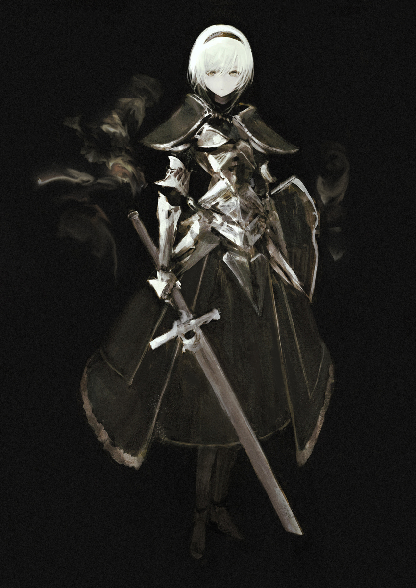 This is a pixiv picture whose title is The Knight.