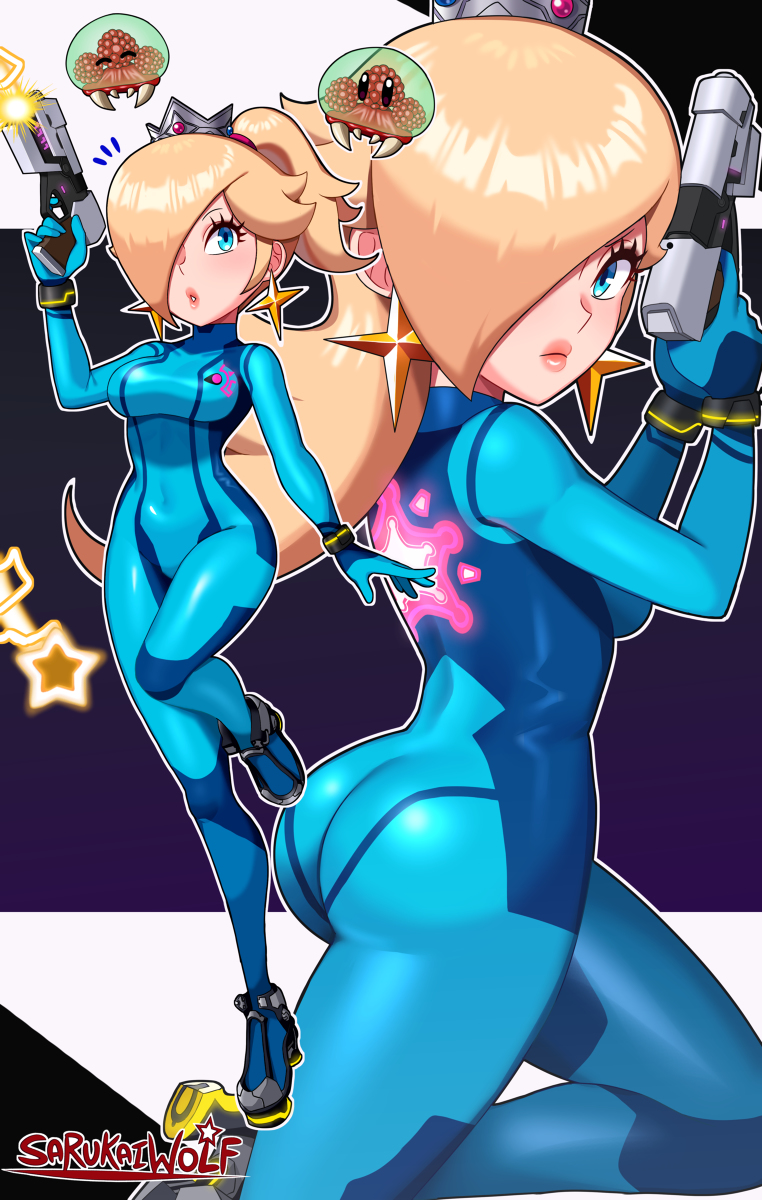 This is a pixiv picture whose title is Zero Suit Rosalina.