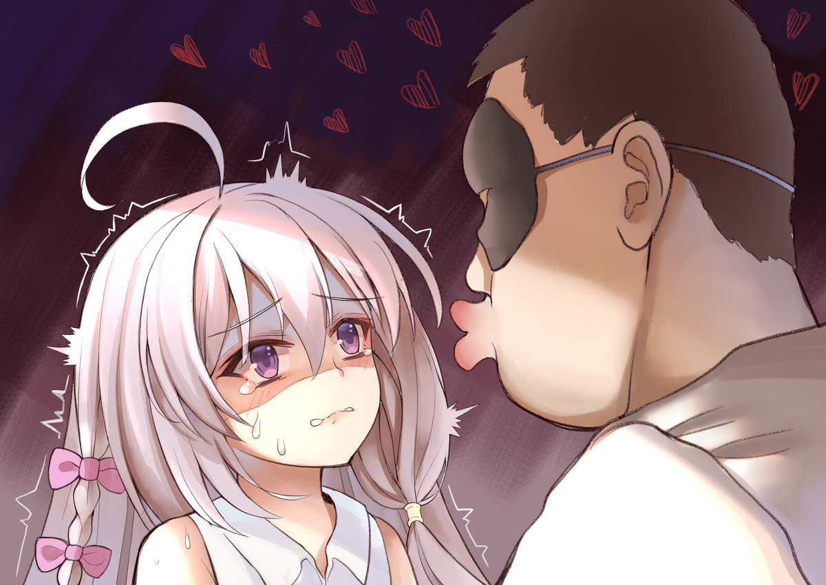 This is a pixiv picture whose title is 2020.苦痛.