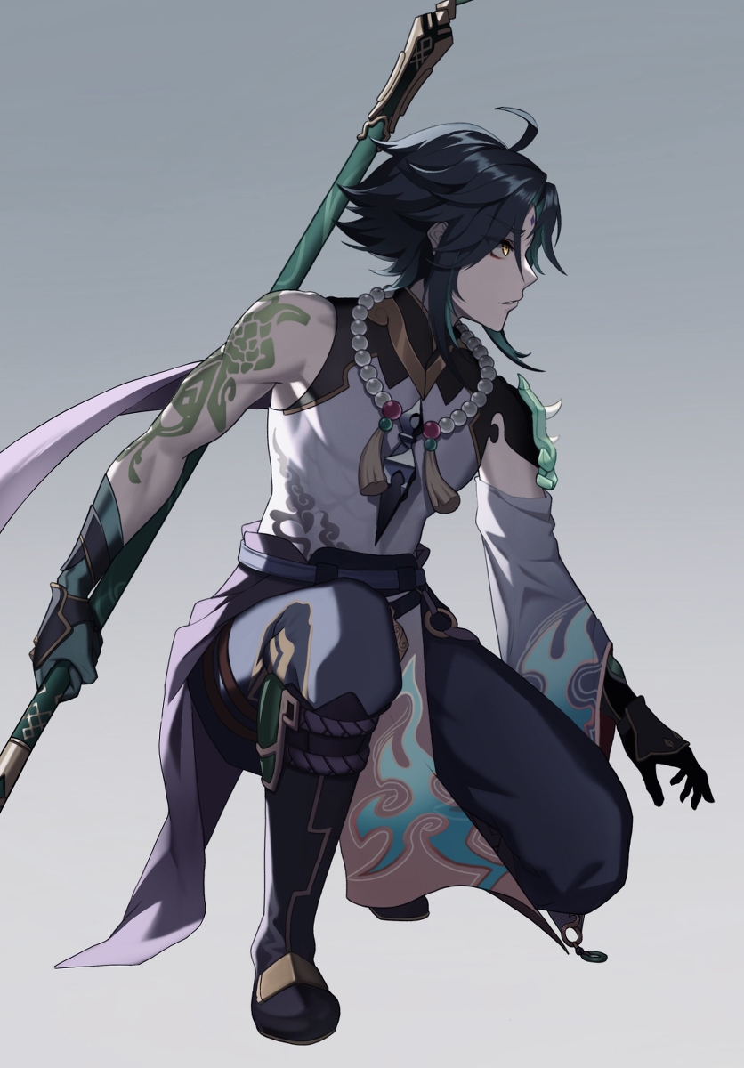 This is a pixiv picture whose title is Xiao.
