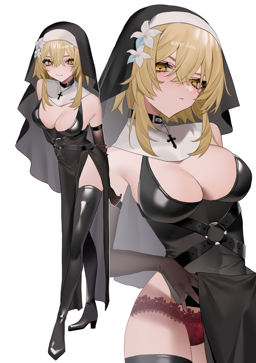 This is a pixiv picture whose title is シスター蛍.