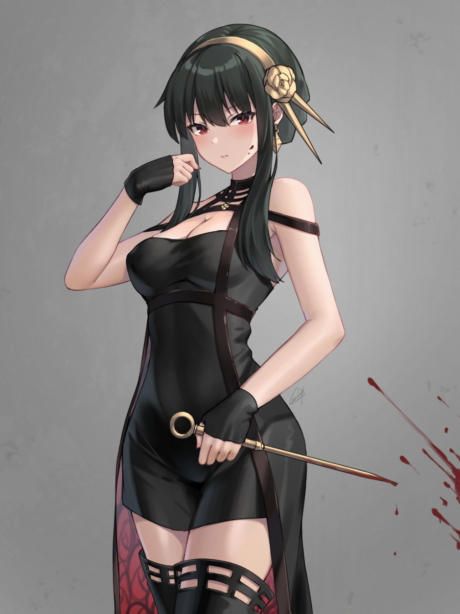 This is a pixiv picture whose title is ヨル・フォージャー.