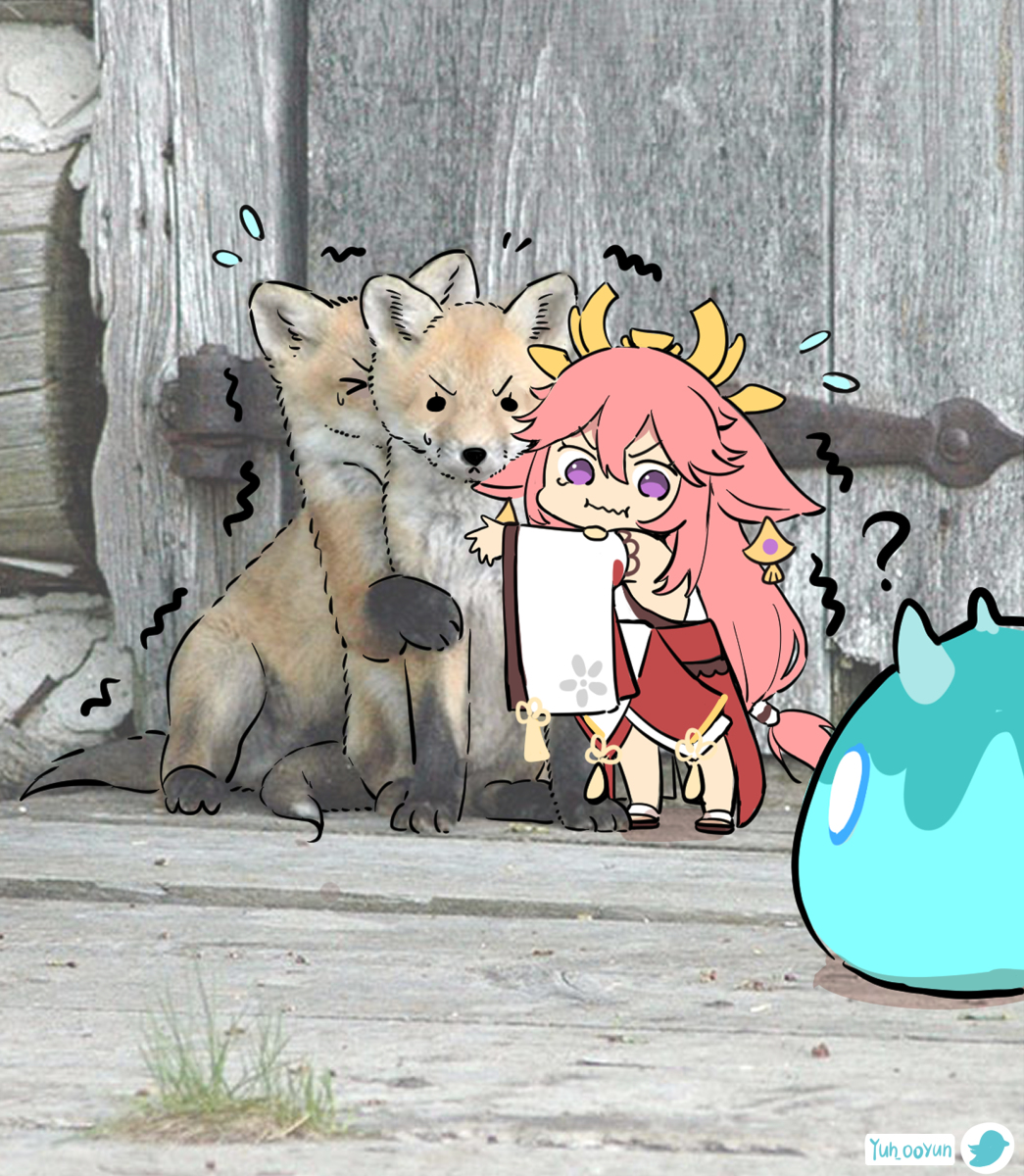This is a pixiv picture whose title is 미코!.