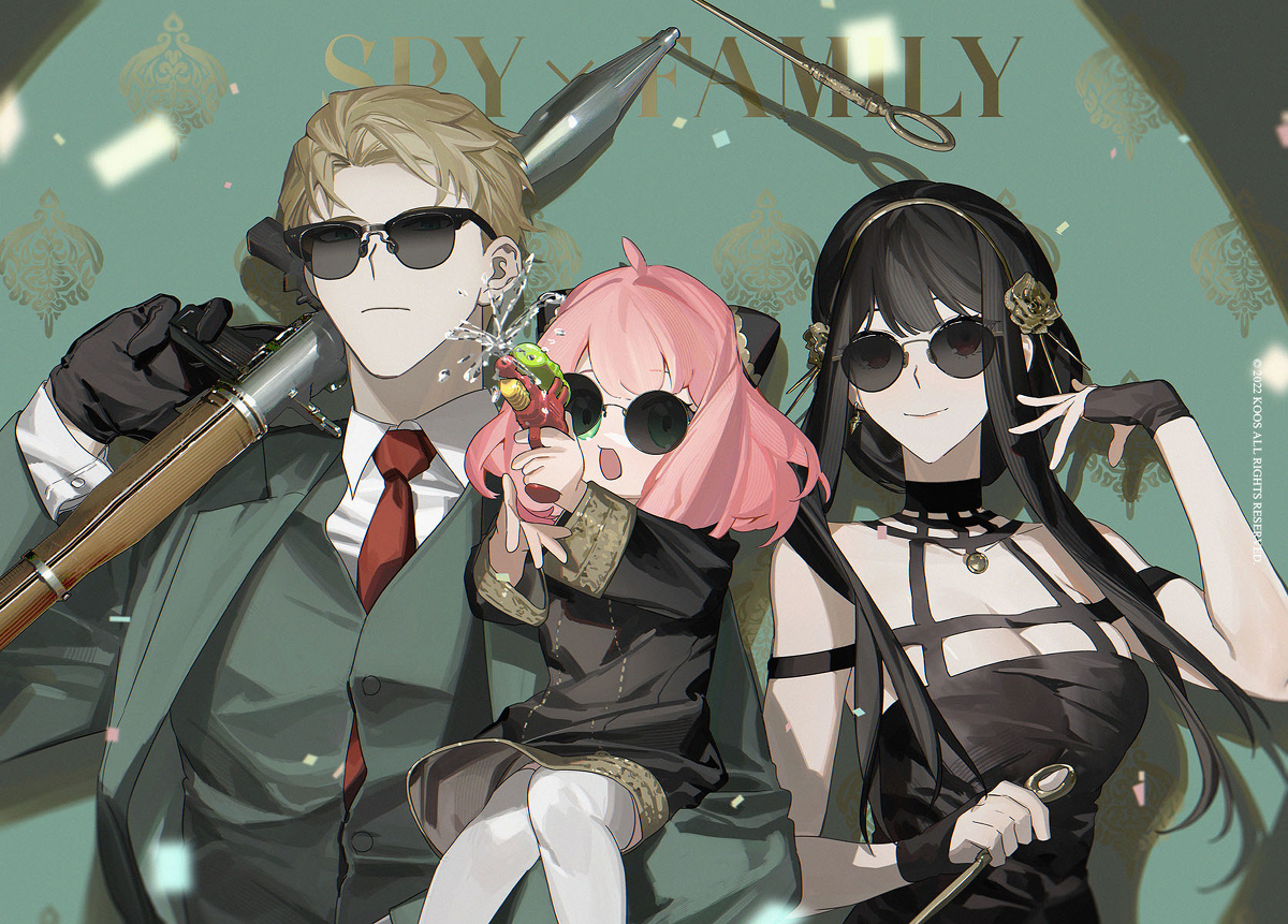 This is a pixiv picture whose title is SPYxFAMILY🕶️.