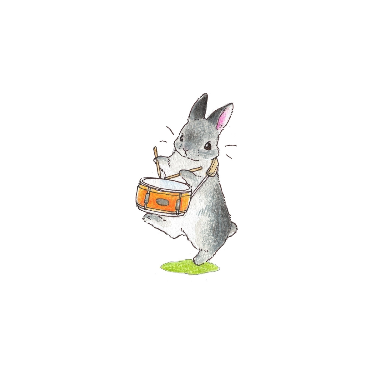 This is a pixiv picture whose title is うさぎさんのコンサートシリーズ１.
