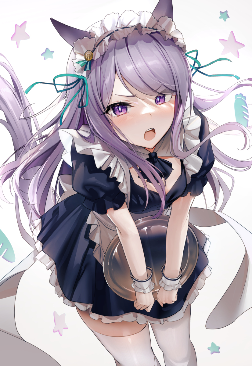 This is a pixiv picture whose title is メイドマックイーン.