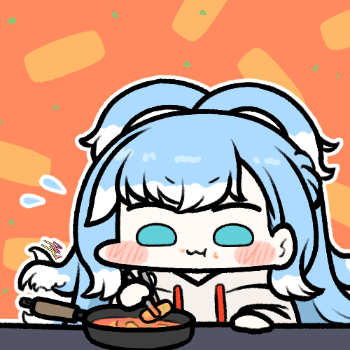 This is a pixiv picture whose title is tteokbokki.