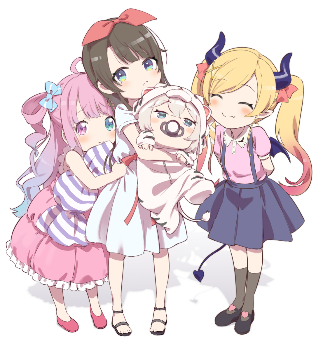 This is a pixiv picture whose title is ロリすばちょこるなたん.