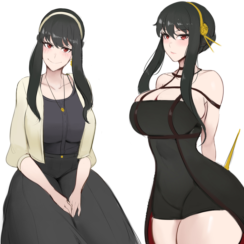 This is a pixiv picture whose title is Yor.