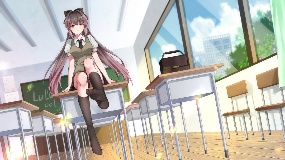 This is a pixiv picture whose title is 日常 校园中.