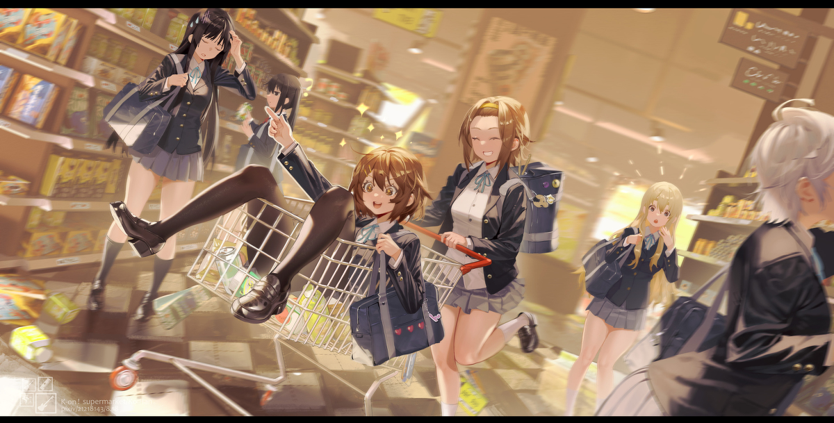 This is a pixiv picture whose title is k-on!.