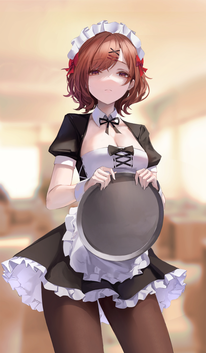 This is a pixiv picture whose title is メイド.