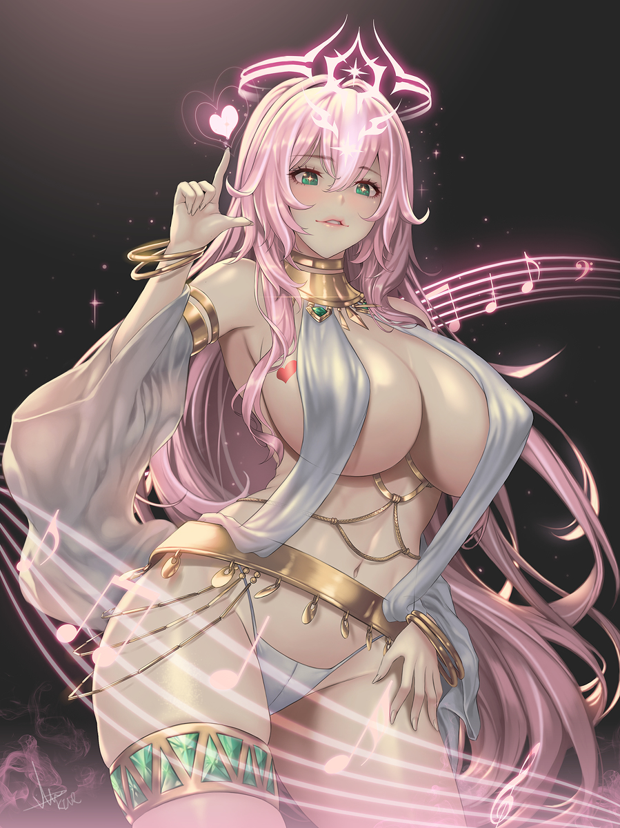 This is a pixiv picture whose title is commission for 모카페스츄리.