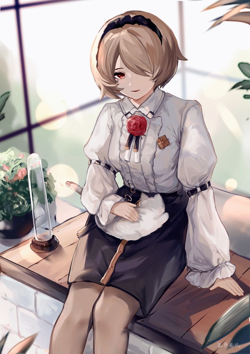 This is a pixiv picture whose title is 丽塔.