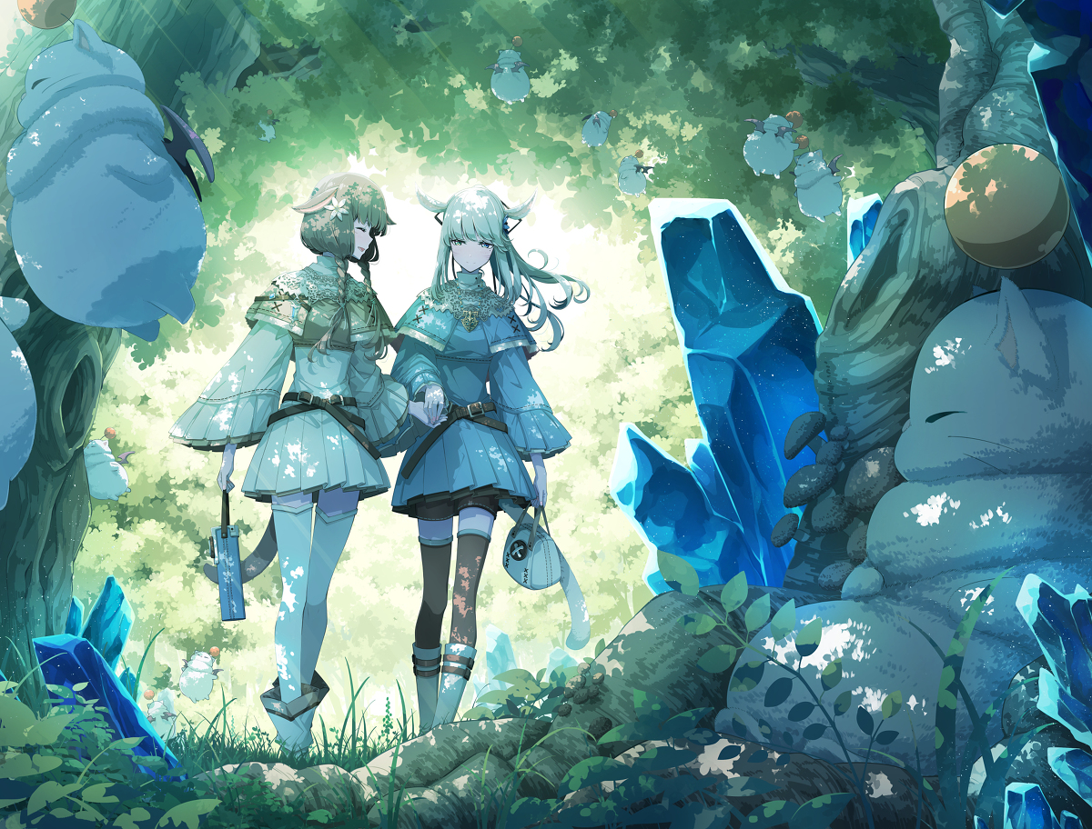 This is a pixiv picture whose title is 黒衣森.