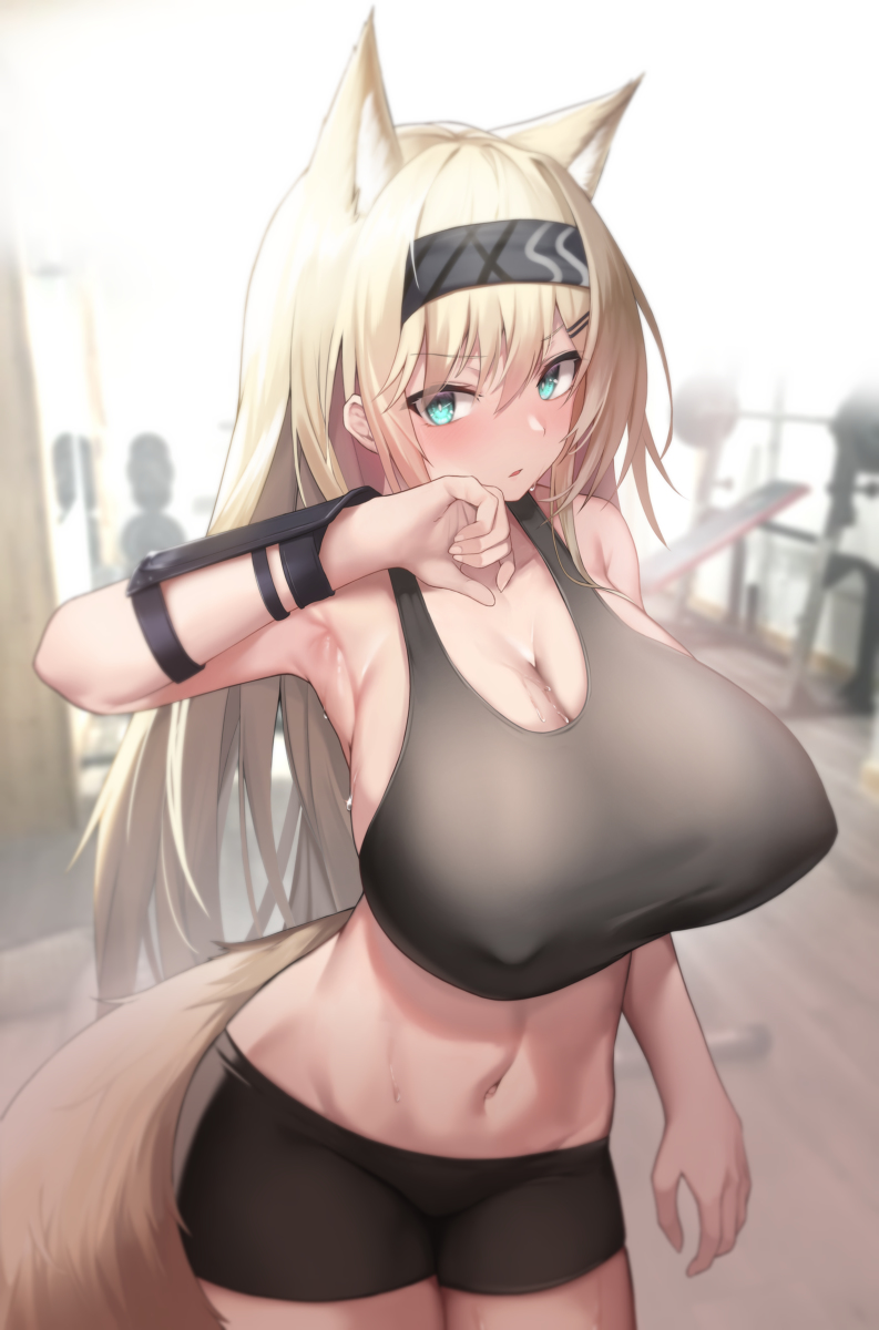 This is a pixiv picture whose title is ヴィクトリアの白狼.