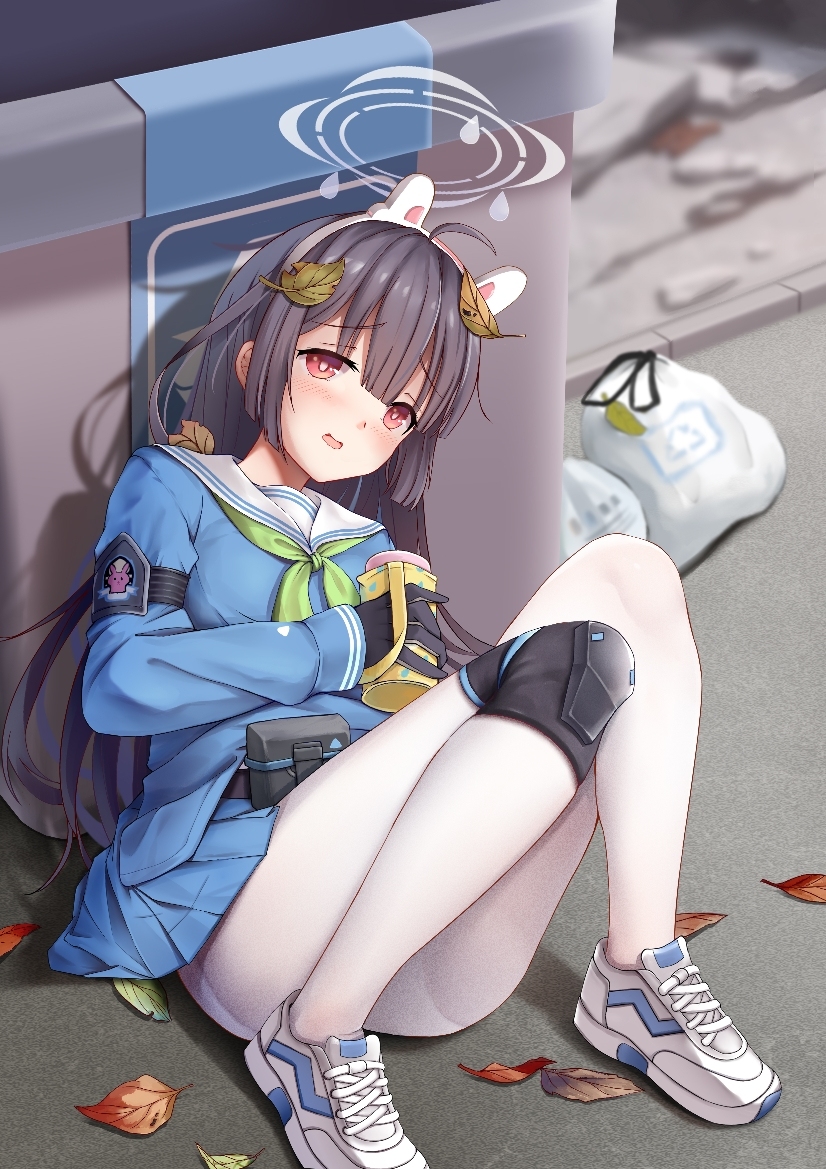 This is a pixiv picture whose title is 【ブルーアーカイブ】霞沢ミユ.