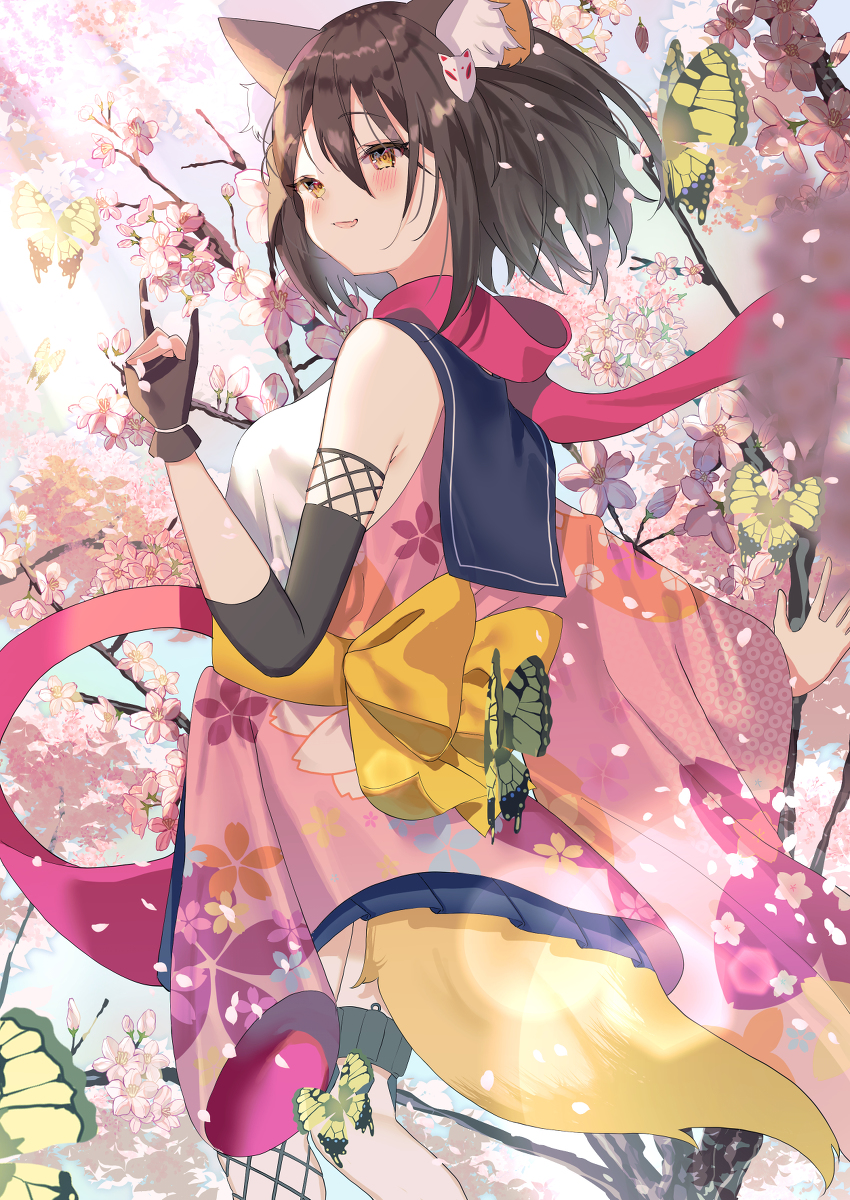 This is a pixiv picture whose title is イズナ.