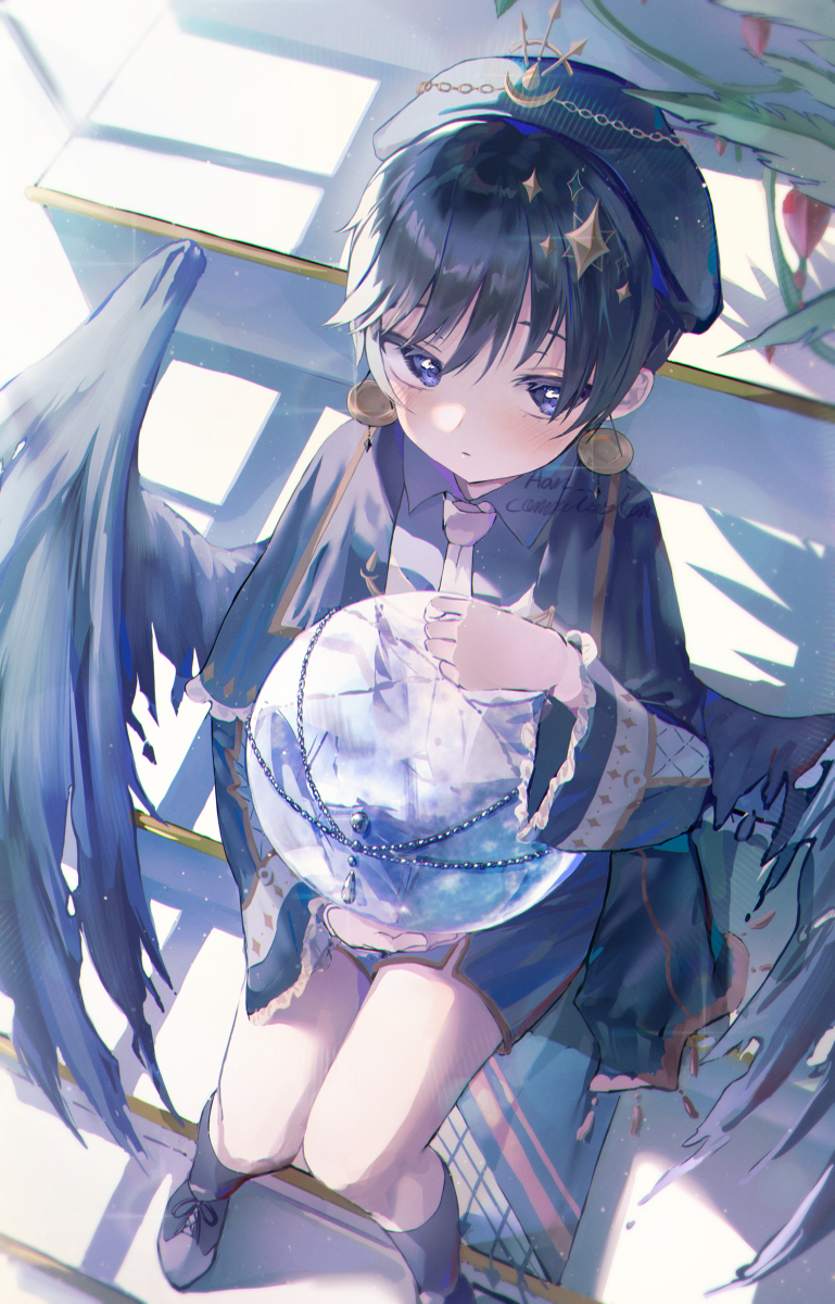 This is a pixiv picture whose title is CM.
