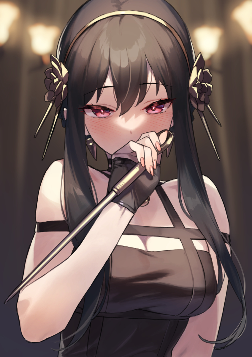 This is a pixiv picture whose title is Yor.