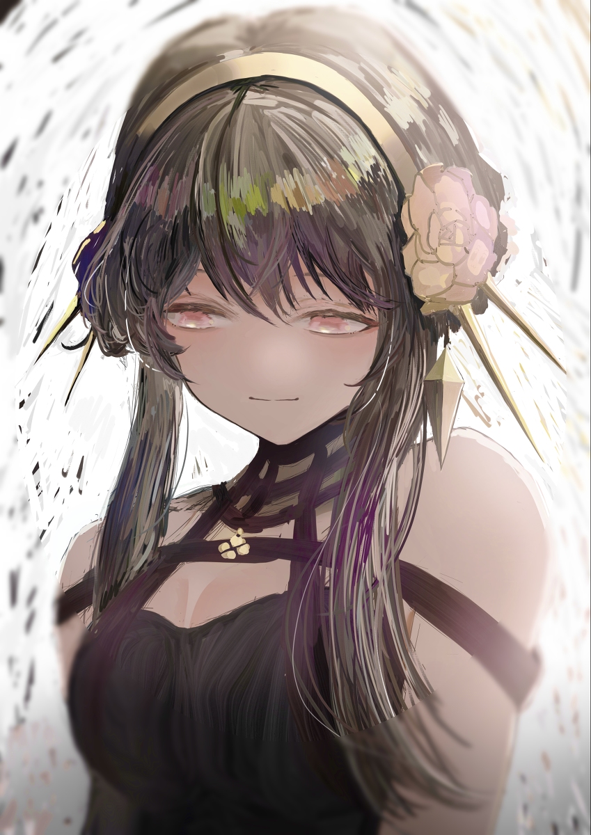 This is a pixiv picture whose title is Yor Forger.