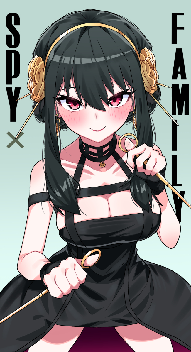 This is a pixiv picture whose title is Yor Forger.