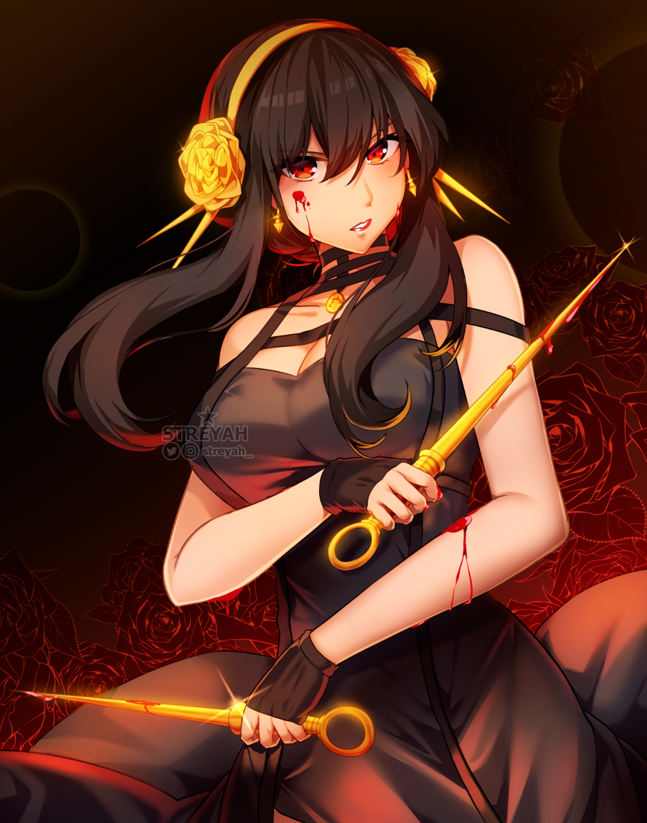 This is a pixiv picture whose title is Thorn Princess.