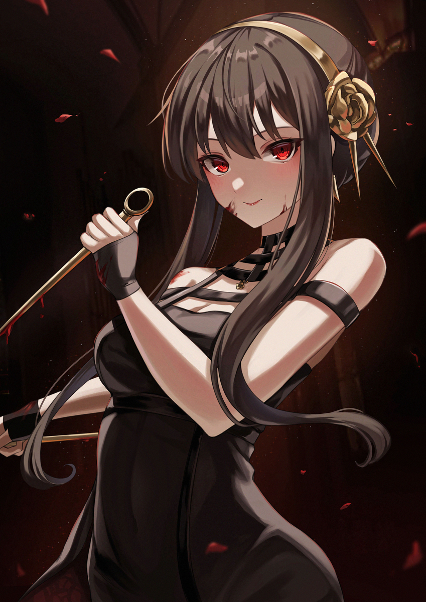 This is a pixiv picture whose title is Yor Forger.