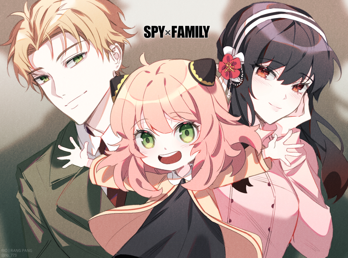This is a pixiv picture whose title is SPY×FAMILY.