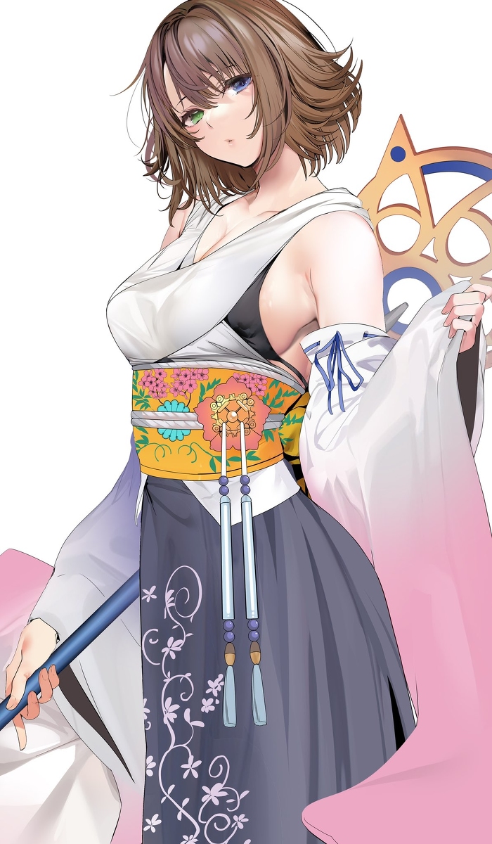 This is a pixiv picture whose title is ユウナ.