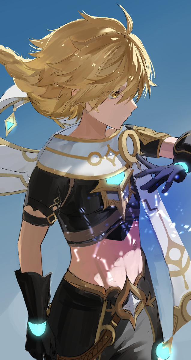 This is a pixiv picture whose title is 4日目、空.