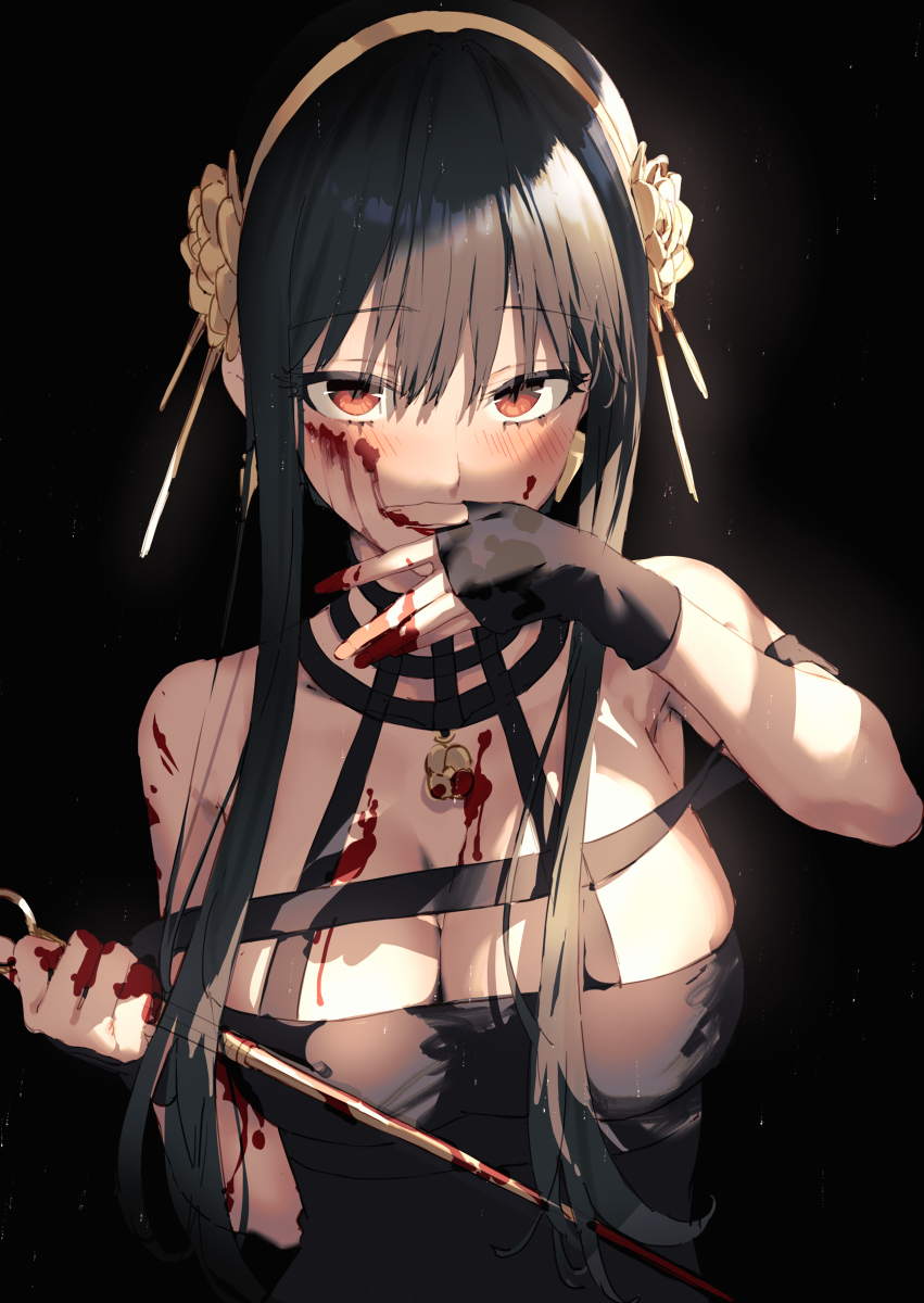 This is a pixiv picture whose title is ヨル.
