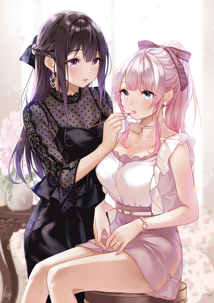 This is a pixiv picture whose title is お出かけ準備.